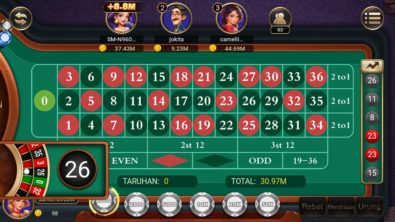 Live Roulette Online